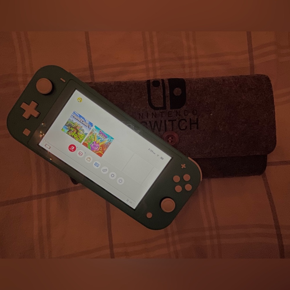 nintendo switch lite blue